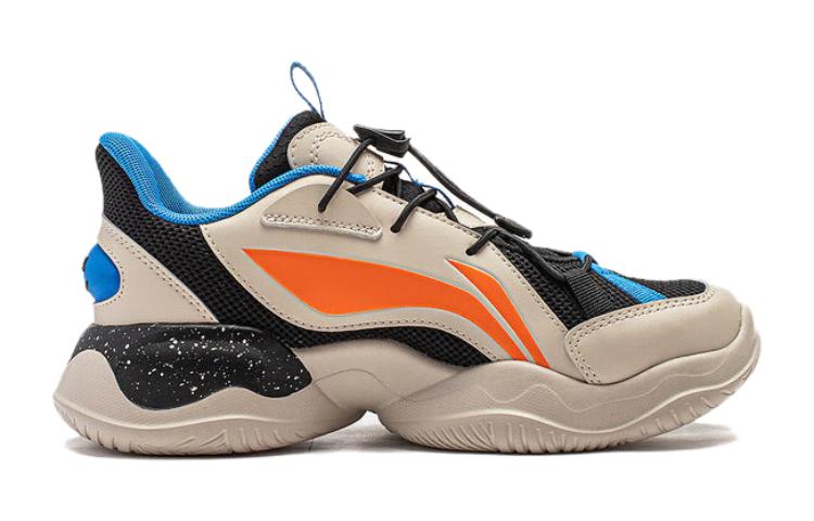 Низкие детские повседневные кроссовки черно-серые LINING YOUNG 
Низкие детские повседневные кроссовки черно-серые LINING YOUNG