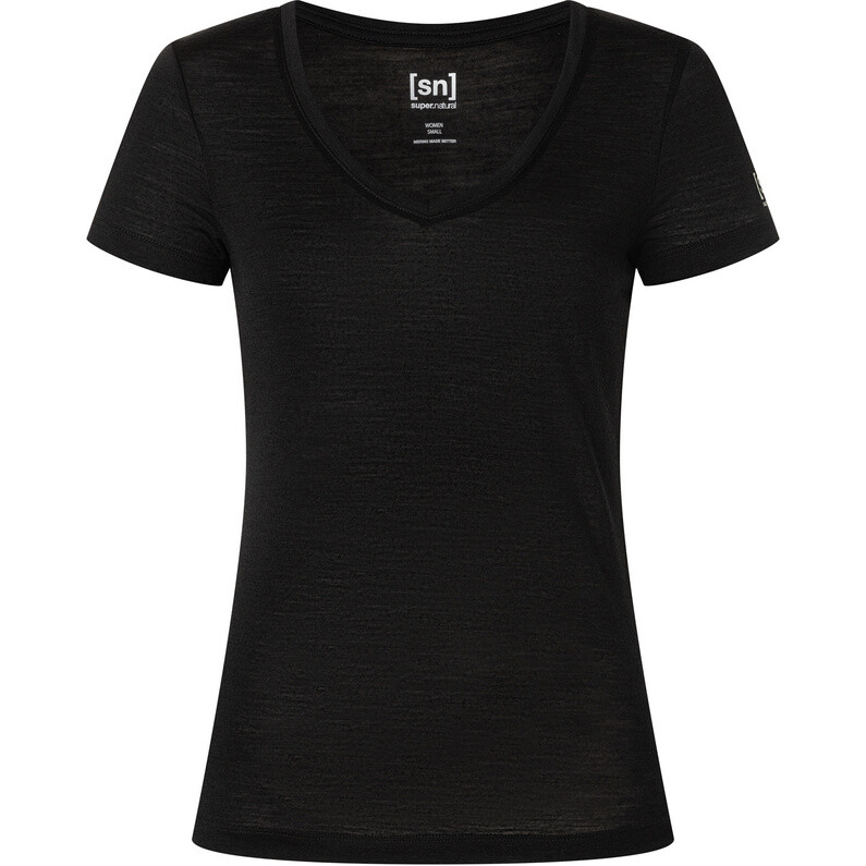 Женская футболка Sierra140 с V-образным вырезом Super.Natural, черный
Женская футболка Sierra140 с V-образным вырезом Super.Natural, черный