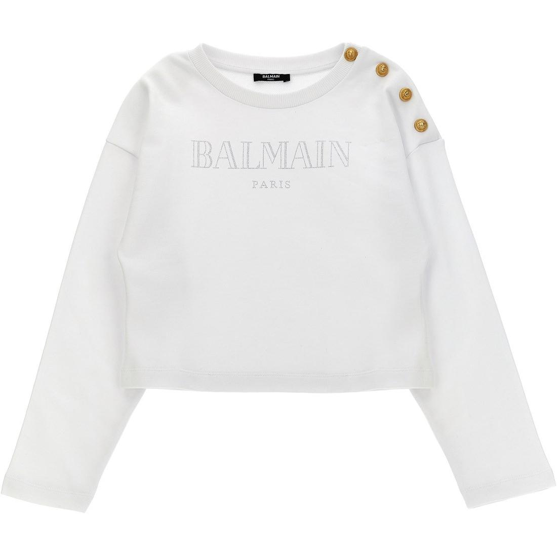 Детский свитшот BALMAIN, белый
Детский свитшот BALMAIN, белый
