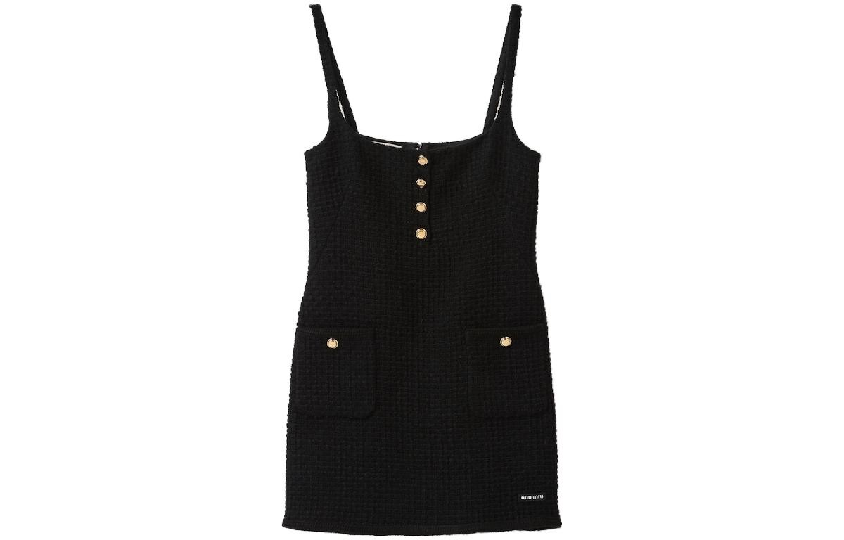 Платье-комбинация женское черное Miu Miu
Платье-комбинация женское черное Miu Miu