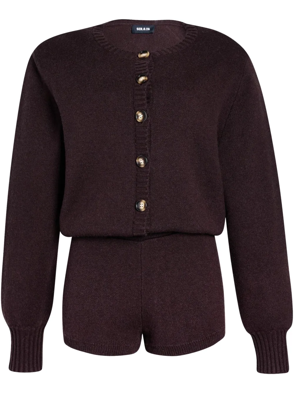 Ромпер Sable SER.O.YA, коричневый
Ромпер Sable SER.O.YA, коричневый