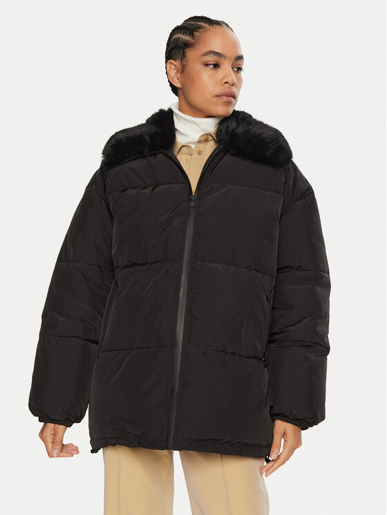 Зимняя куртка оверсайз 2Ndday, черный 
Зимняя куртка оверсайз 2Ndday, черный