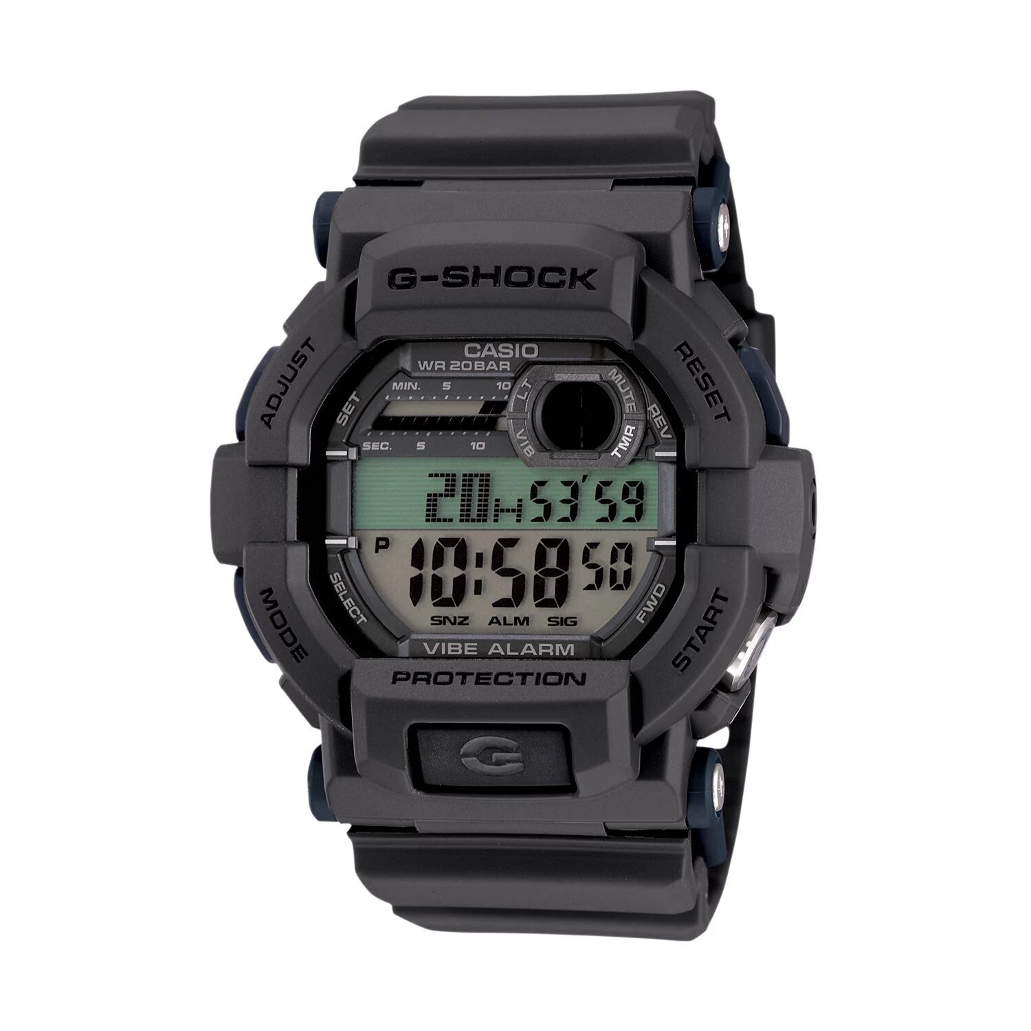Мужские часы G-Shock с цифровым хронографом — GD350-8 Casio
Мужские часы G-Shock с цифровым хронографом — GD350-8 Casio