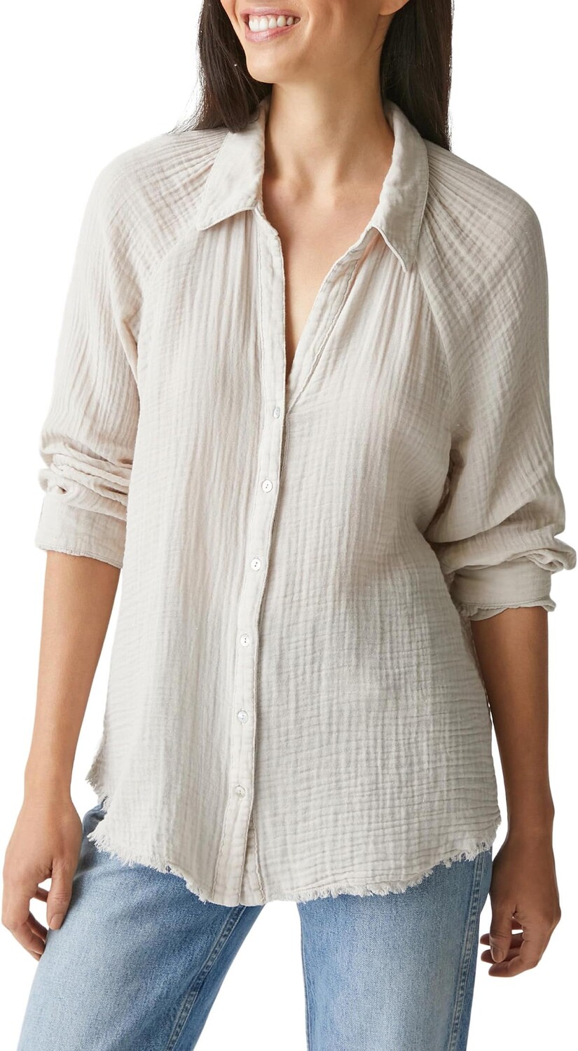 Рубашка Michael Stars Toni Button Down Shirt, цвет Cement
Рубашка Michael Stars Toni Button Down Shirt, цвет Cement