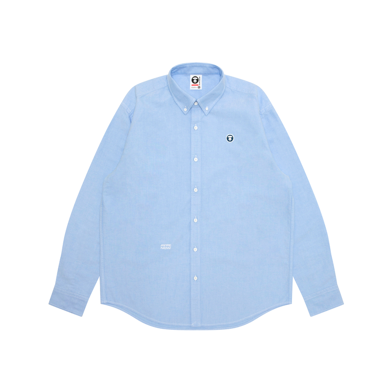 Рубашка на пуговицах с нашивкой *A Bathing APE Logo Aape, синий
Рубашка на пуговицах с нашивкой *A Bathing APE Logo Aape, синий