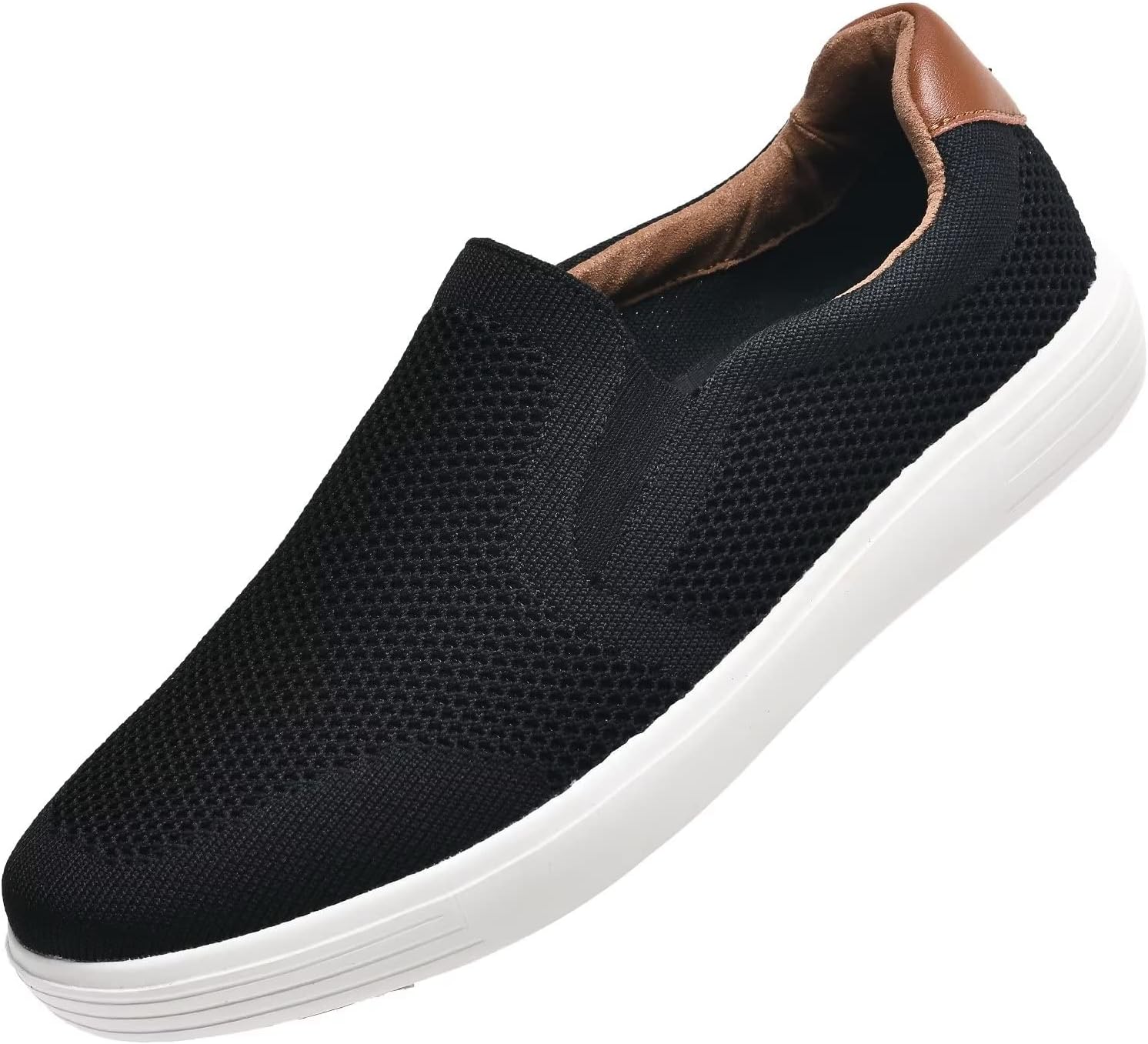 Мужские слипоны konhill - повседневные трикотажные лоферы, кроссовки для ходьбы, вождения, работы с памятью формы и подошвой из пены для скейтборда, белый/черный
Мужские слипоны konhill - повседневные трикотажные лоферы, кроссовки для ходьбы, вождения, работы с памятью формы и подошвой из пены для скейтборда, белый/черный