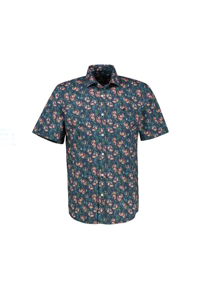 Рубашка из поплина-стрейча с цветочным узором Lerros, красный
Рубашка из поплина-стрейча с цветочным узором Lerros, красный