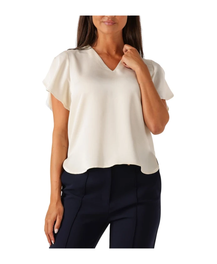 Элегантный топ цвета экрю для женщин Aaiko, бежевый
Элегантный топ цвета экрю для женщин Aaiko, бежевый