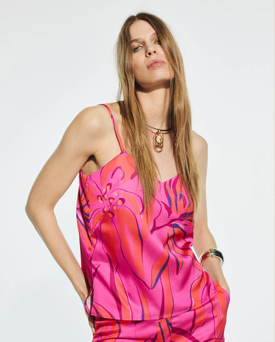 Женский топ из сатина на бретелях Lola Casademunt, розовый
Женский топ из сатина на бретелях Lola Casademunt, розовый