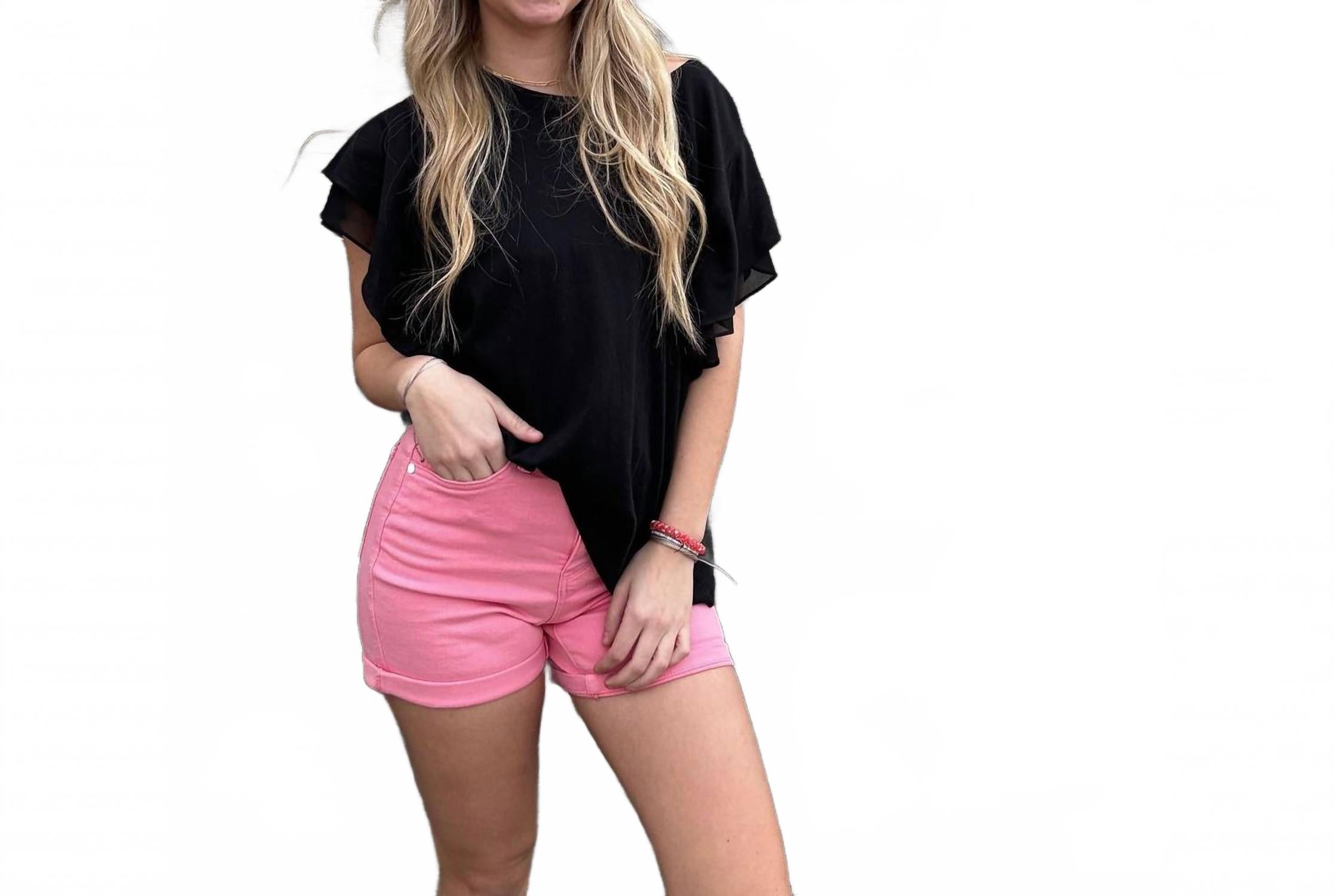 Шорты Pony средней посадки розового цвета Judy Blue, розовый
Шорты Pony средней посадки розового цвета Judy Blue, розовый