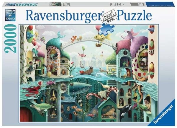 Ravensburger, пазл, Если бы рыба могла говорить, 2000 шт.
Ravensburger, пазл, Если бы рыба могла говорить, 2000 шт.
