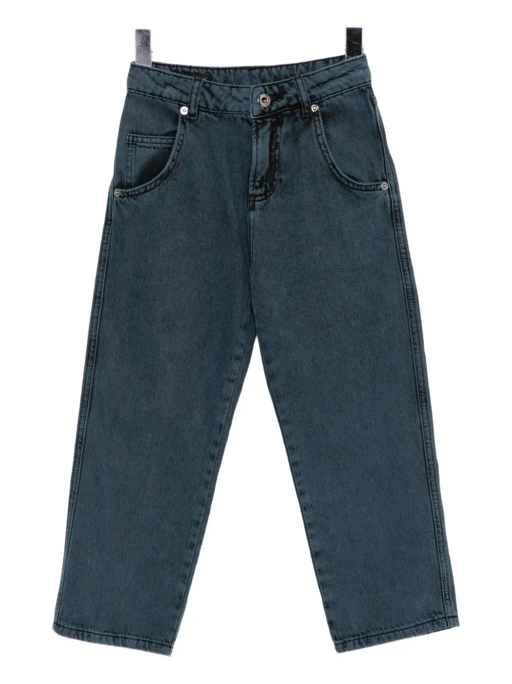 Джинсы с логотипом Emporio Armani Kids, синий
Джинсы с логотипом Emporio Armani Kids, синий