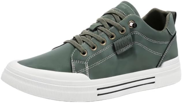 Мужские кеды низкие однотонные, повседневный спортивный стиль, верх и подкладка из искусственных материалов на все сезоны, резиновая подошва и стелька, круглый носок, застежка на эластичную ленту - обувь для повседневного ношения Minlaidian, зел...
Мужские кеды низкие однотонные, повседневный спортивный стиль, верх и подкладка из искусственных материалов на все сезоны, резиновая подошва и стелька, круглый носок, застежка на эластичную ленту - обувь для повседневного ношения Minlaidian, зел...