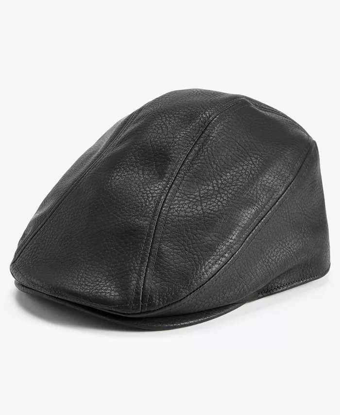 Мужская плоская кепка Ivy из искусственной кожи Scala, черный
Мужская плоская кепка Ivy из искусственной кожи Scala, черный