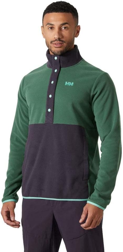 Helly-Hansen Daybreak Snap Pullover - мужской легкий свитшот, дышащий и стильный спортивный топ, универсальный слой для улицы Helly Hansen, 390 Jungle Green
Helly-Hansen Daybreak Snap Pullover - мужской легкий свитшот, дышащий и стильный спортивный топ, универсальный слой для улицы Helly Hansen, 390 Jungle Green