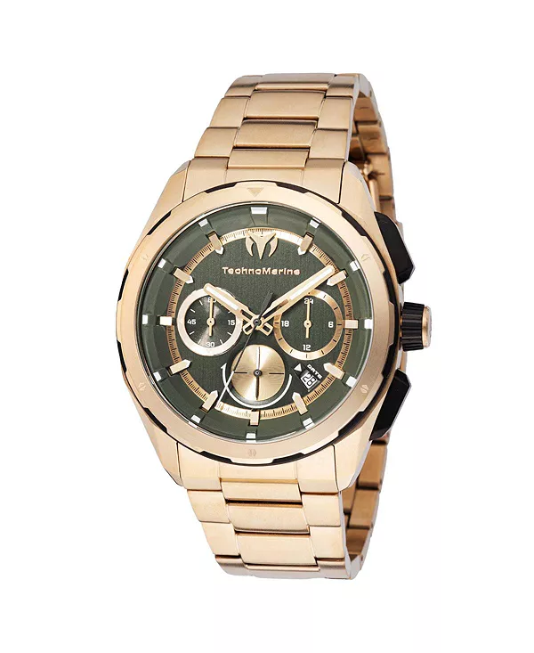 Мужские кварцевые часы tm-318095 с оливково-зеленым циферблатом Technomarine, gold
Мужские кварцевые часы tm-318095 с оливково-зеленым циферблатом Technomarine, gold