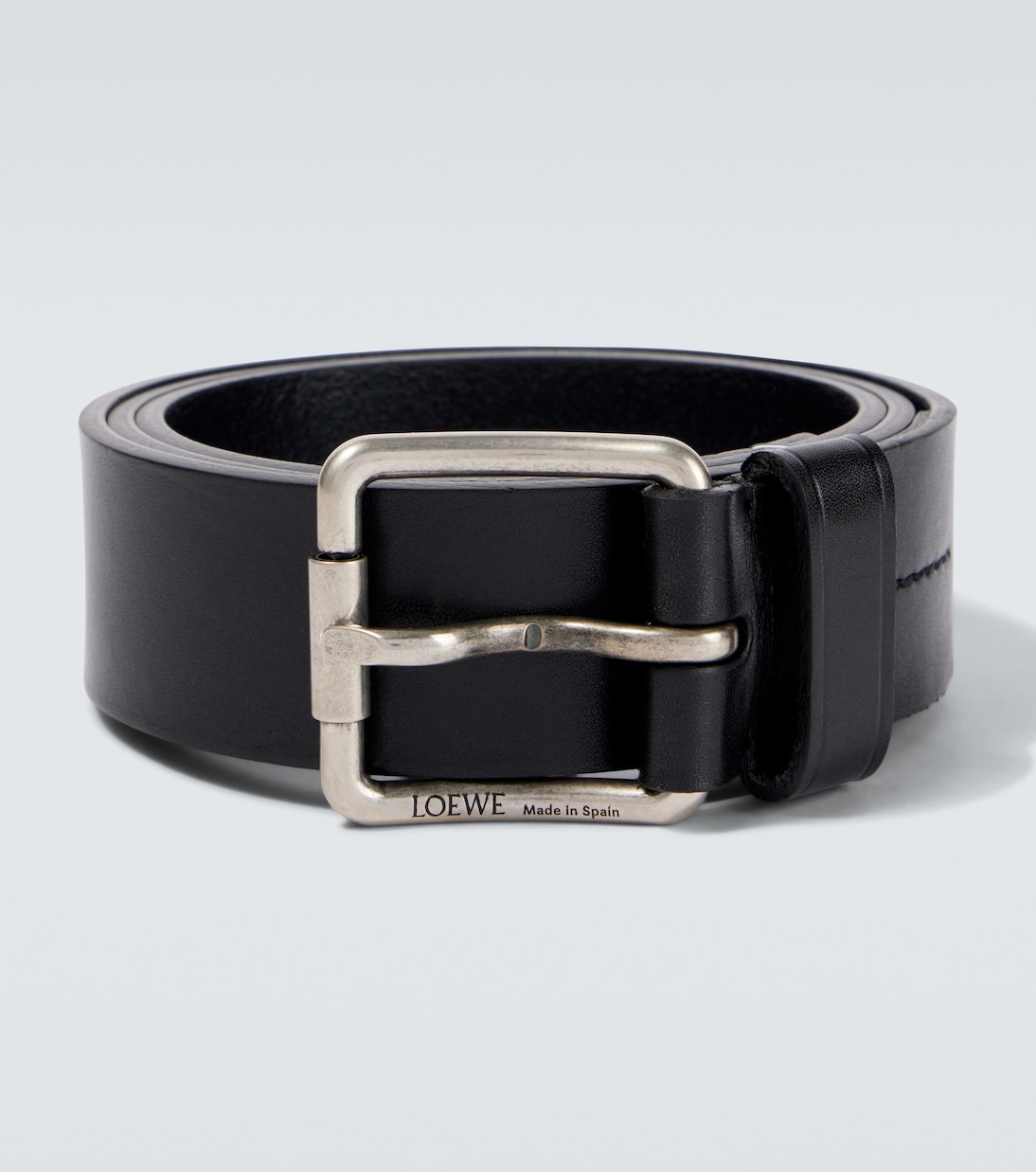 Кожаный ремень Loewe, Black/Vintage Palladium
Кожаный ремень Loewe, Black/Vintage Palladium