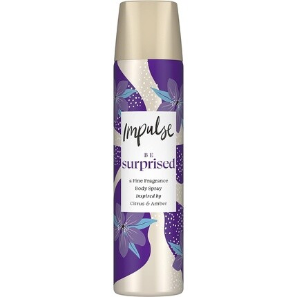 Impulse Be Surprised Sensual and Exotic Body Spray 75ml 
Impulse Be Surprised Sensual and Exotic Body Spray 75ml