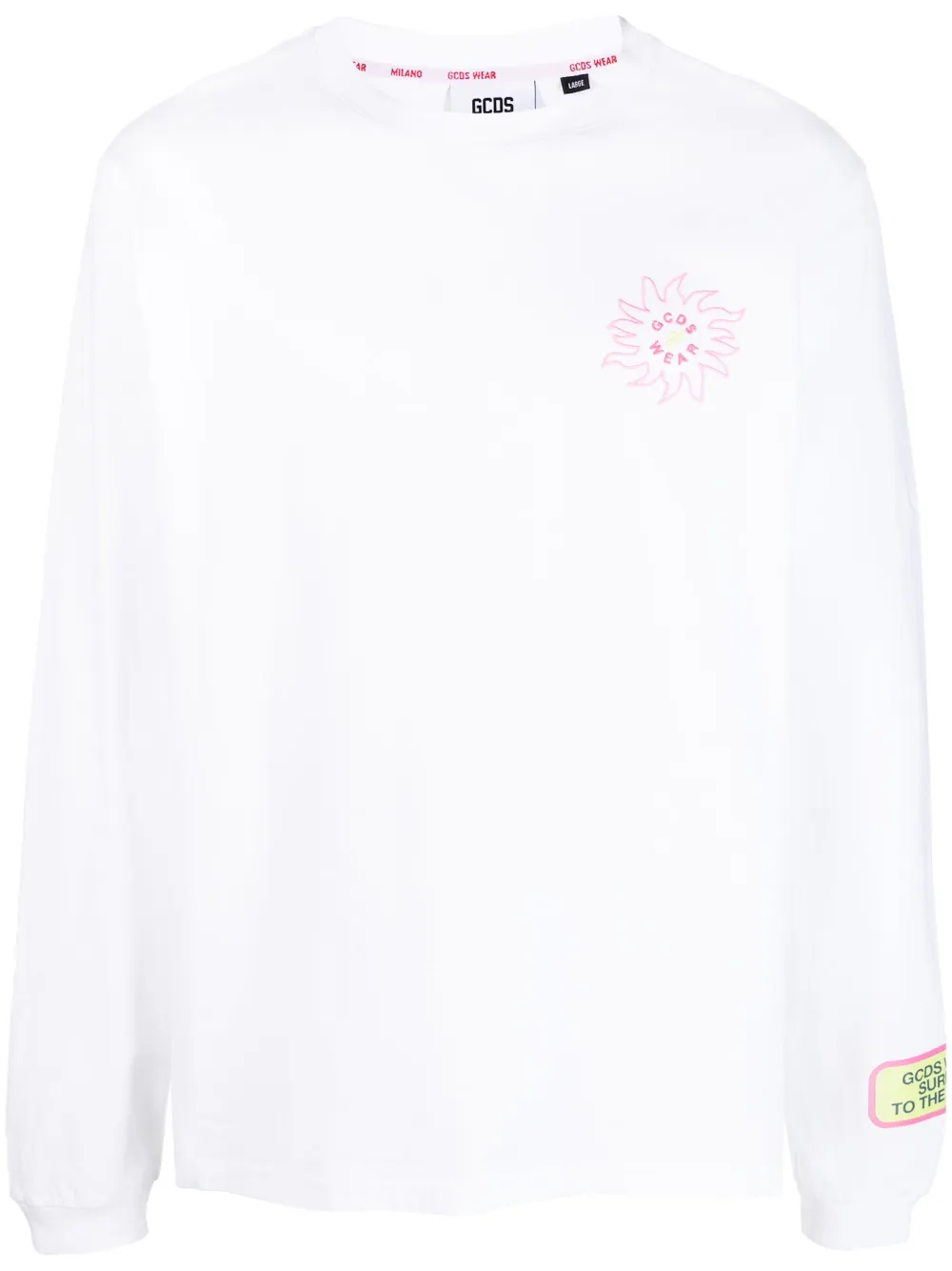 Футболка Surfing Wirdo с графичным принтом GCDS, белый
Футболка Surfing Wirdo с графичным принтом GCDS, белый