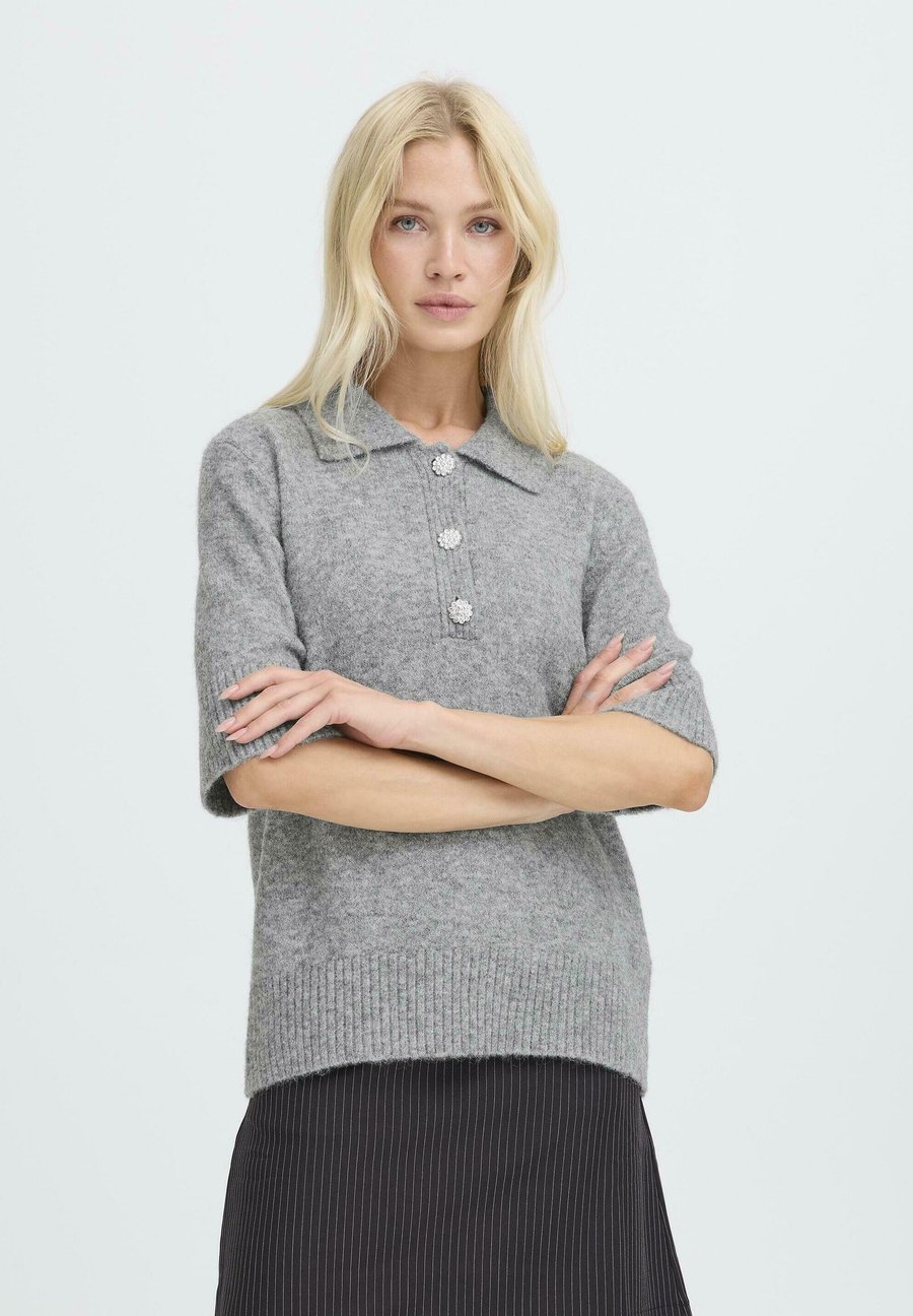 Поло b.young BMMMINNA POLO, Mid Grey Melange/Mottled Grey
Поло b.young BMMMINNA POLO, Mid Grey Melange/Mottled Grey