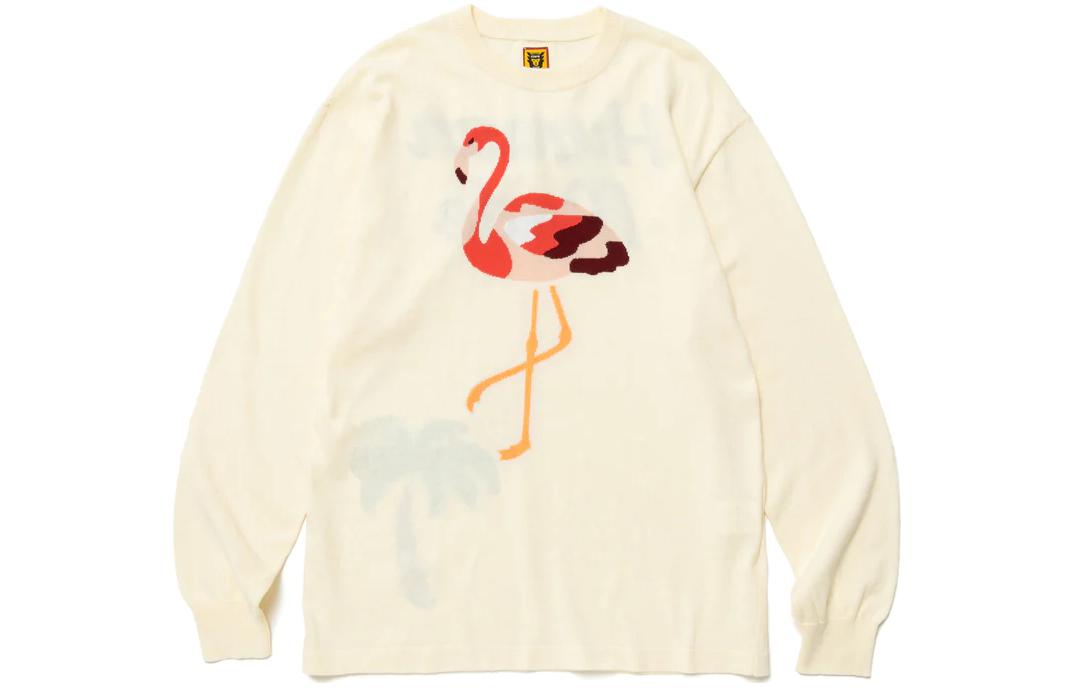 Flamingo Knit Sweater HUMAN MADE, белый
Flamingo Knit Sweater HUMAN MADE, белый