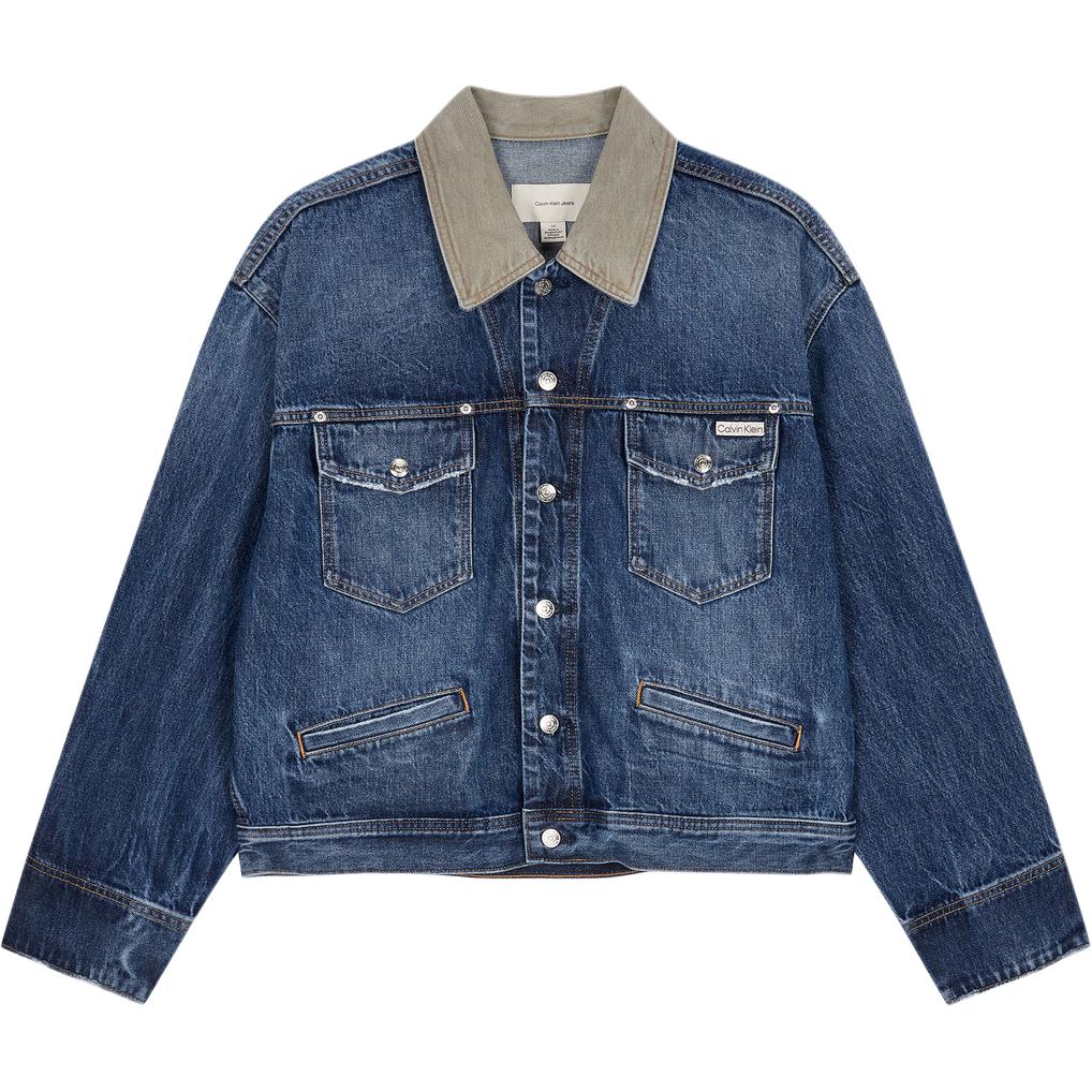 Calvin Klein Джинсовая куртка мужская тёмно-синяя, Dark Blue
Calvin Klein Джинсовая куртка мужская тёмно-синяя, Dark Blue