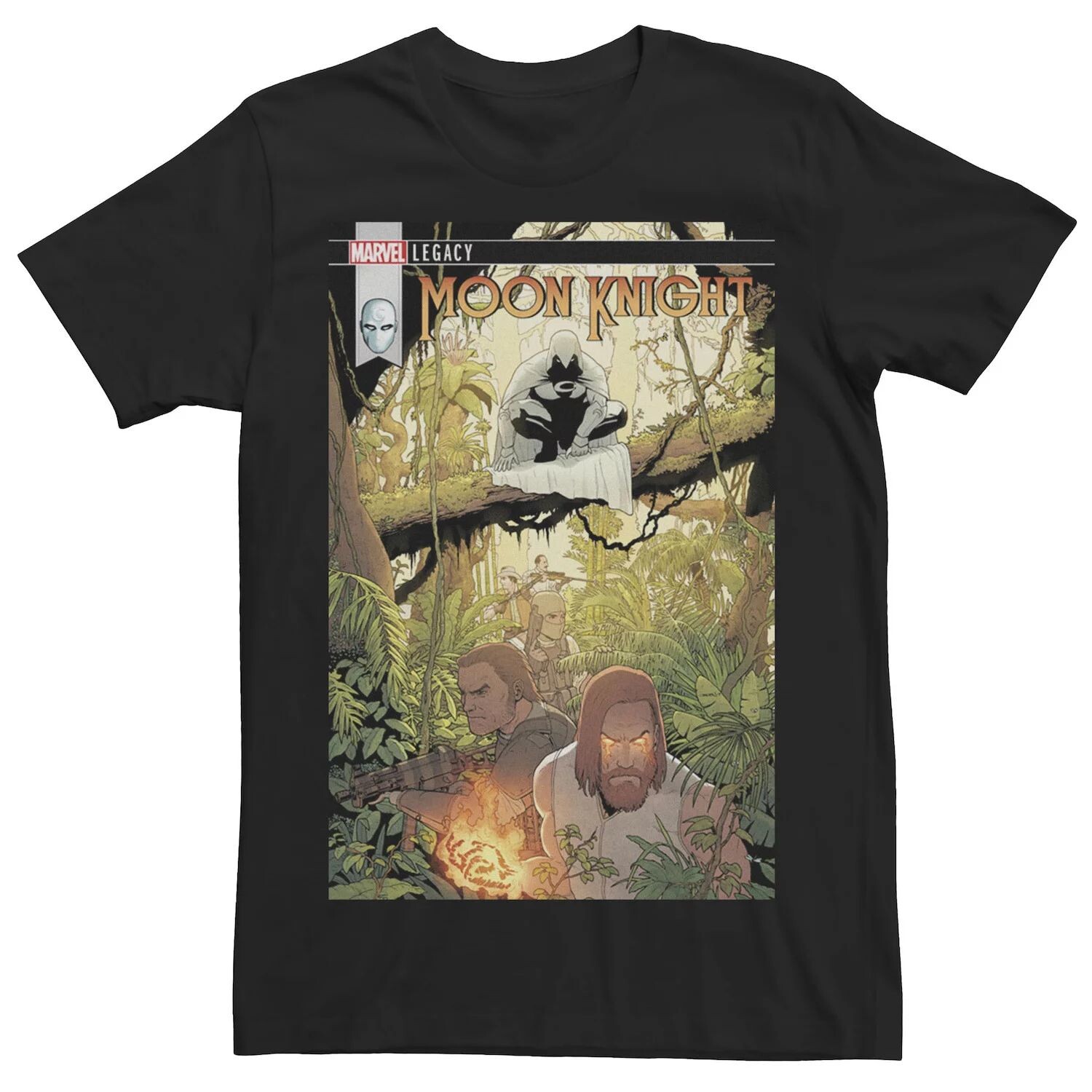 Мужская футболка с обложкой комиксов Moon Knight Marvel
Мужская футболка с обложкой комиксов Moon Knight Marvel