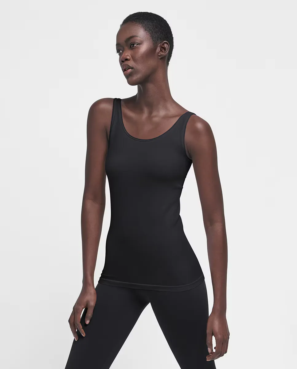 Женская однотонная майка Wolford, черный
Женская однотонная майка Wolford, черный
