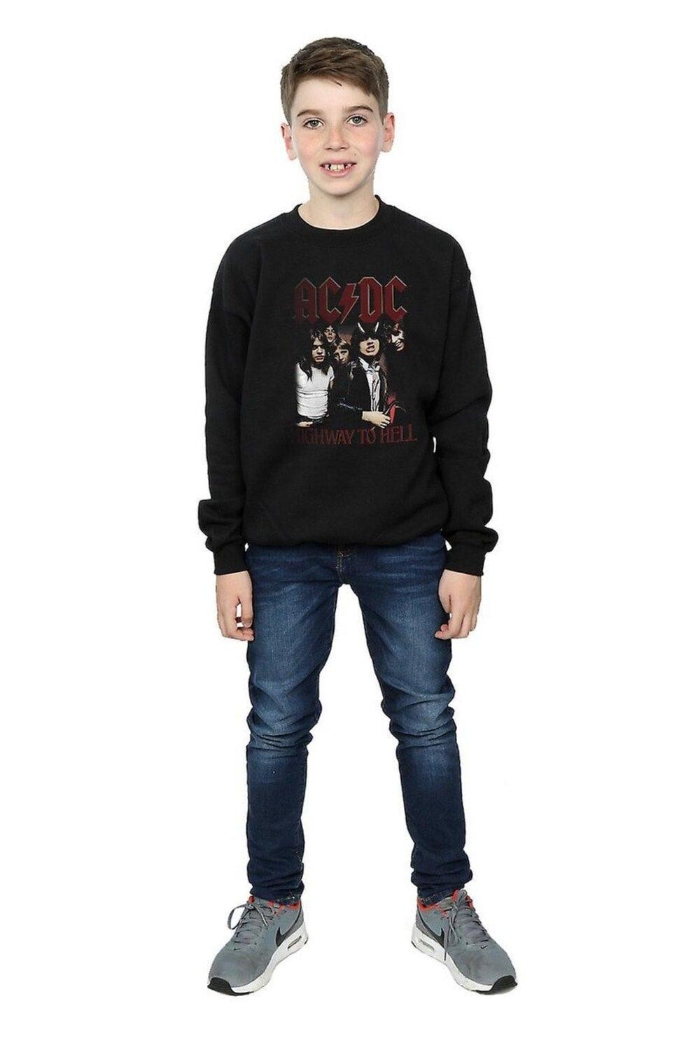 Хлопковая толстовка Highway To Hell AC/DC, черный
Хлопковая толстовка Highway To Hell AC/DC, черный