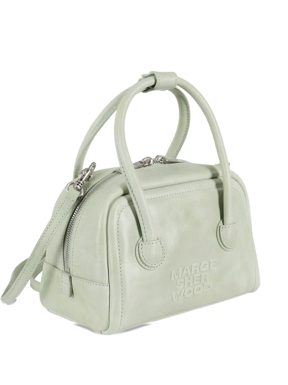 Клатч с верхней ручкой и логотипной табличкой Marge Sherwood, зеленый
Клатч с верхней ручкой и логотипной табличкой Marge Sherwood, зеленый