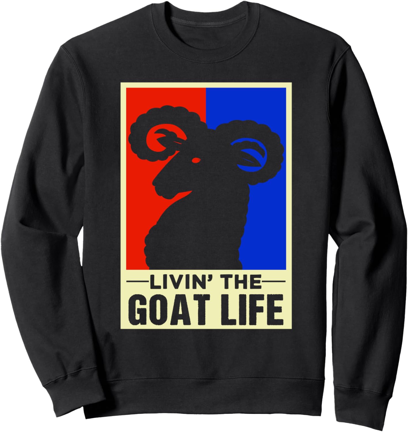 Толстовка в стиле ретро и винтаж «Живу как козел» Funny Cute Goats Design Ideas For Goat Lovers, черный
Толстовка в стиле ретро и винтаж «Живу как козел» Funny Cute Goats Design Ideas For Goat Lovers, черный