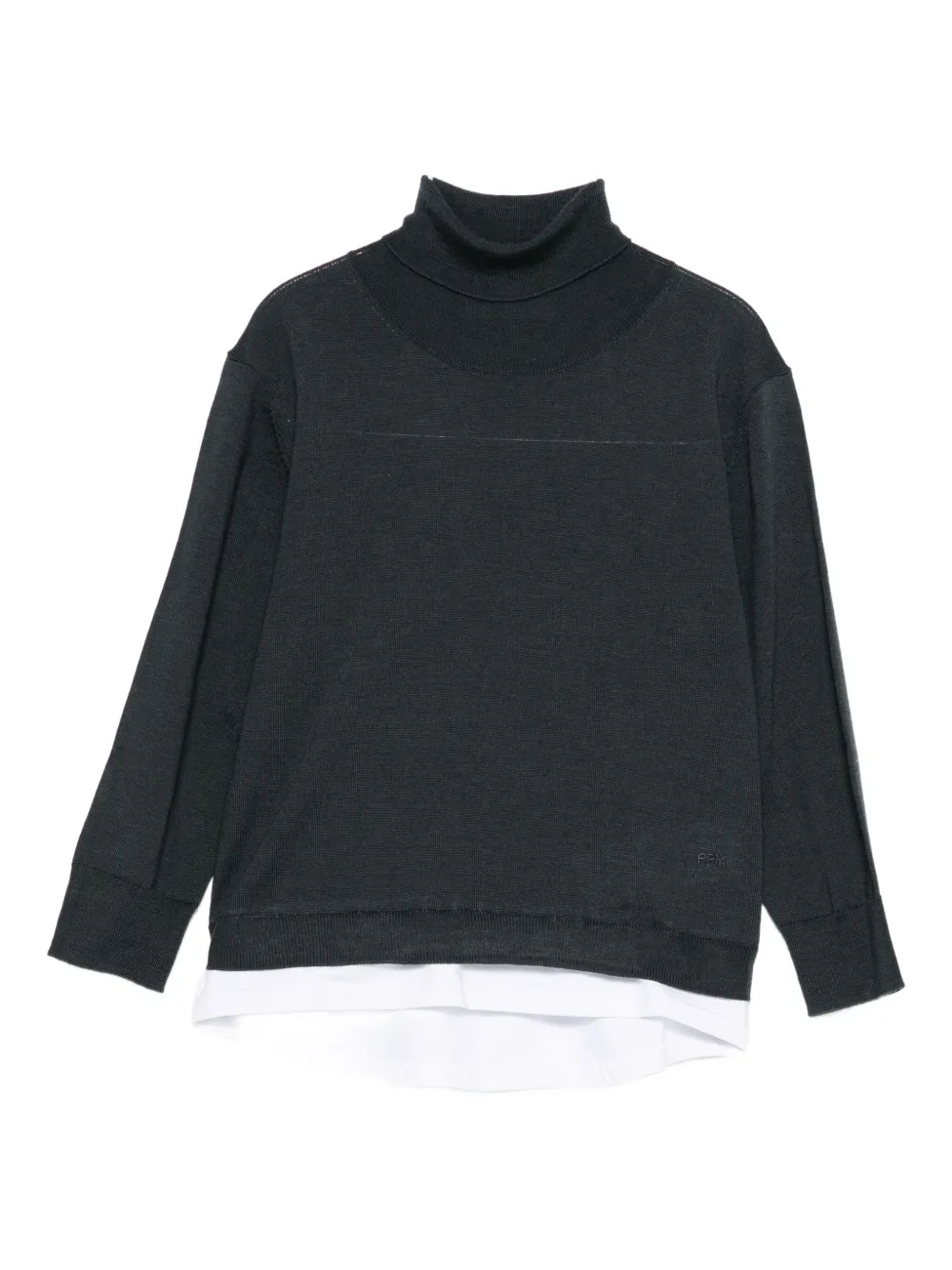 Свитер с многослойным воротником-стойкой Paolo Pecora Kids, серый
Свитер с многослойным воротником-стойкой Paolo Pecora Kids, серый