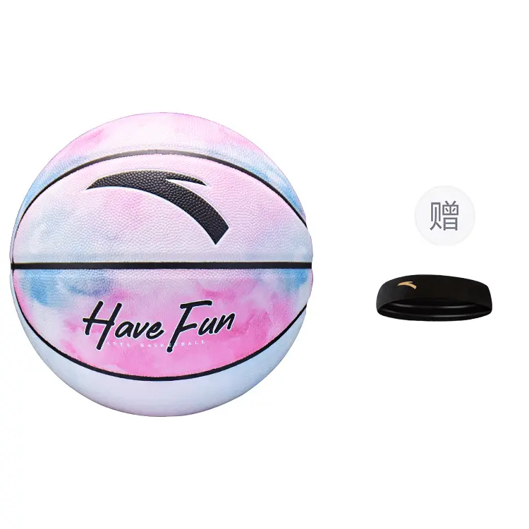 ANTA Баскетбольный мяч PU Cuba с тай-даем в сине-розовых тонах, размер 7, для уличных тренировок и соревнований, унисекс
ANTA Баскетбольный мяч PU Cuba с тай-даем в сине-розовых тонах, размер 7, для уличных тренировок и соревнований, унисекс