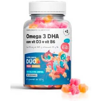 Жевательные мишки Omega 3 DHA 60 желейных конфет 2,5 г Herbora
Жевательные мишки Omega 3 DHA 60 желейных конфет 2,5 г Herbora