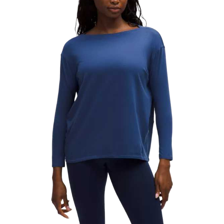 Футболка с рукавом дроп-шоулдер женская Lululemon, синий
Футболка с рукавом дроп-шоулдер женская Lululemon, синий