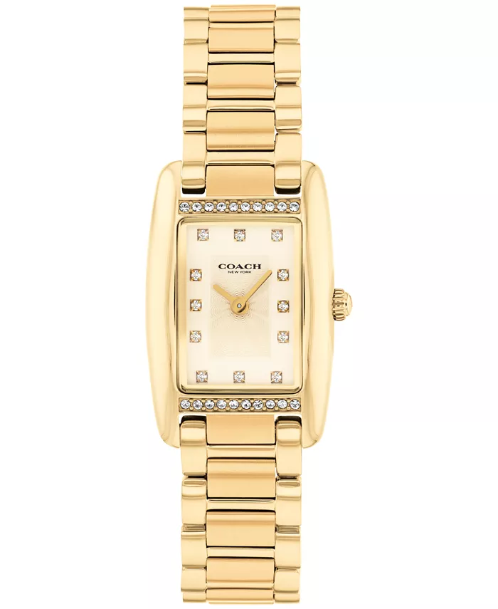 Женские часы-браслет Reese с позолоченным корпусом из нержавеющей стали, 20 мм COACH
Женские часы-браслет Reese с позолоченным корпусом из нержавеющей стали, 20 мм COACH