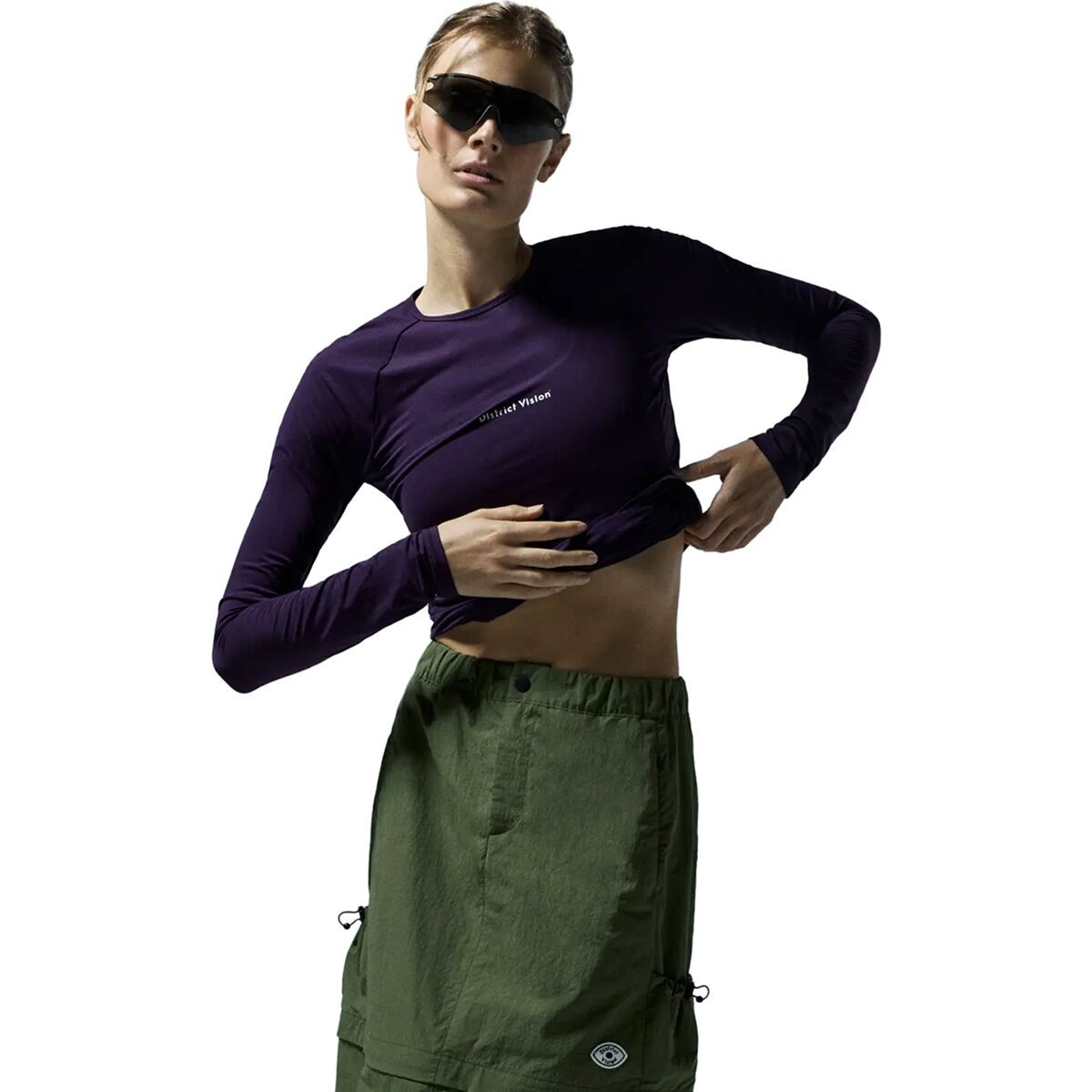 Облегчённая футболка с длинным рукавом District Vision, цвет plum
Облегчённая футболка с длинным рукавом District Vision, цвет plum