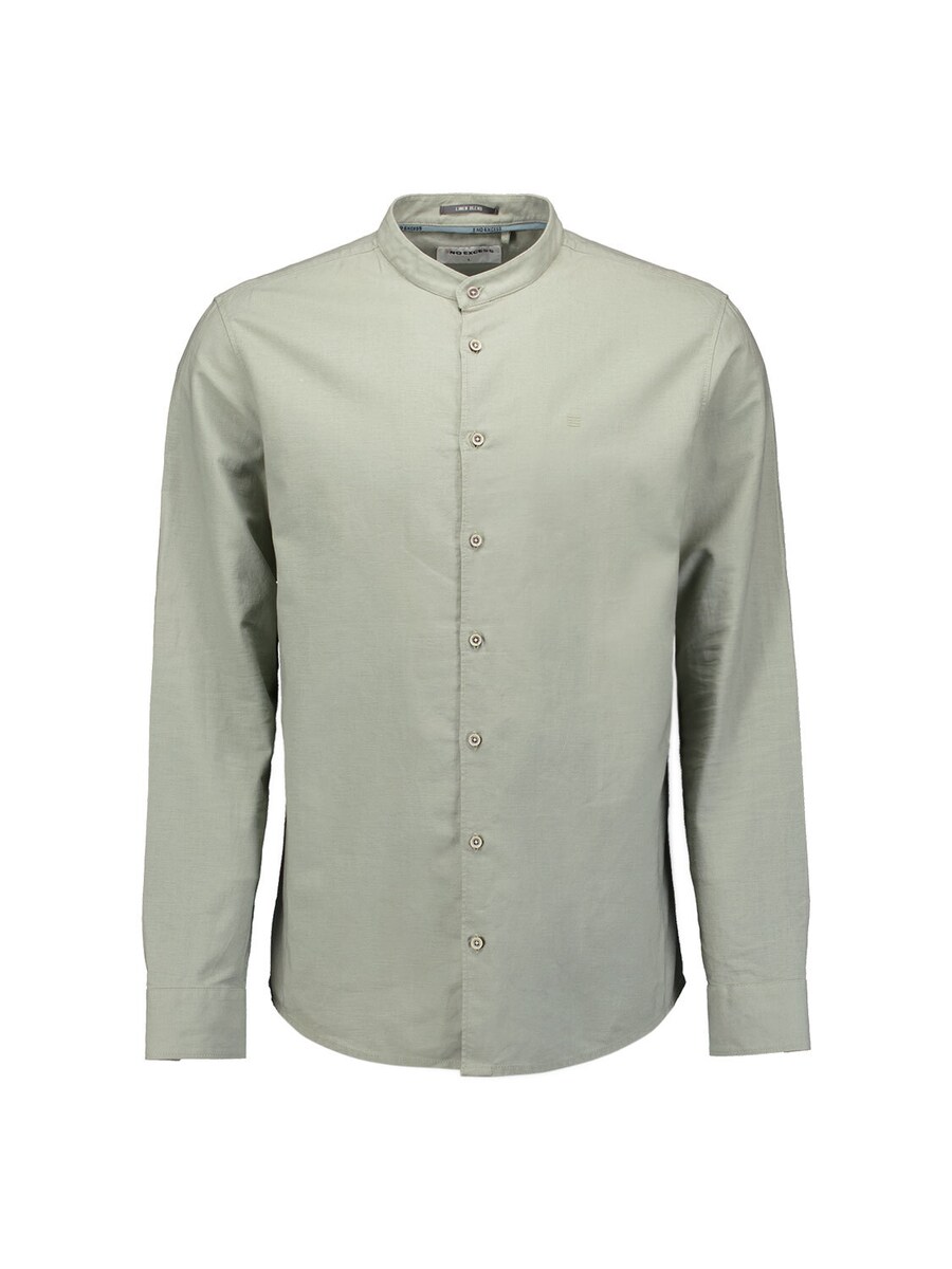 Рубашка на пуговицах классического кроя No Excess, Light green 
Рубашка на пуговицах классического кроя No Excess, Light green