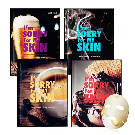Маска-желе для расслабления кожи «Прости меня за мою кожу» Ultru
Маска-желе для расслабления кожи «Прости меня за мою кожу» Ultru