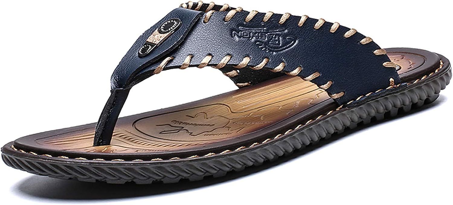 Мужские шлепанцы MXTSH, повседневные кожаные домашние сандалии с резиновой подошвой, синий
Мужские шлепанцы MXTSH, повседневные кожаные домашние сандалии с резиновой подошвой, синий