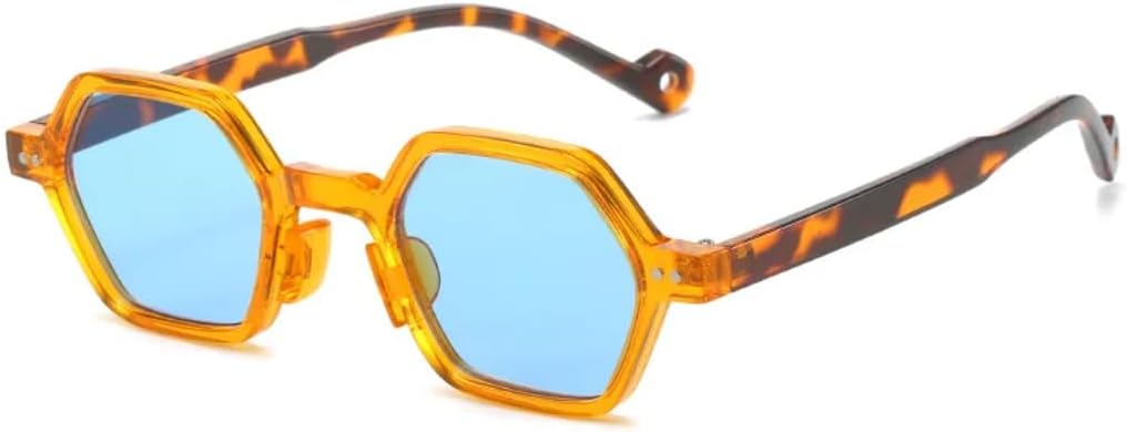 Винтажные солнцезащитные очки Polygon Square для женщин, модные шестиугольные очки с прозрачными линзами Ocean, защита от УФ-излучения UV400 для мужчин, с заклепками UATXTAU, Orange
Винтажные солнцезащитные очки Polygon Square для женщин, модные шестиугольные очки с прозрачными линзами Ocean, защита от УФ-излучения UV400 для мужчин, с заклепками UATXTAU, Orange