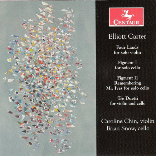 CD диск Carter / Chin / Snow: Elliott Carter (1909-2012)
CD диск Carter / Chin / Snow: Elliott Carter (1909-2012)