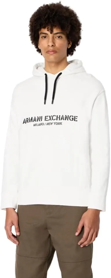 Armani Exchange мужской хлопковый худи с капюшоном
Armani Exchange мужской хлопковый худи с капюшоном