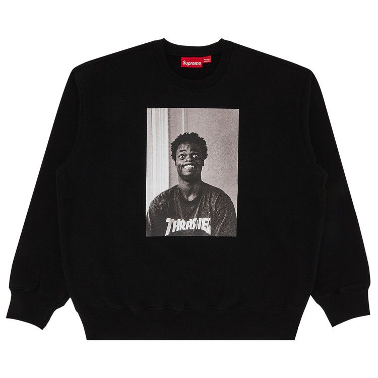 Свитер Supreme x Thrasher Crewneck, Black
Свитер Supreme x Thrasher Crewneck, Black