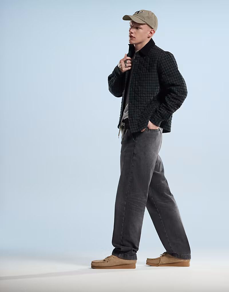 Мешковатые джинсы ASOS DESIGN черного цвета
Мешковатые джинсы ASOS DESIGN черного цвета