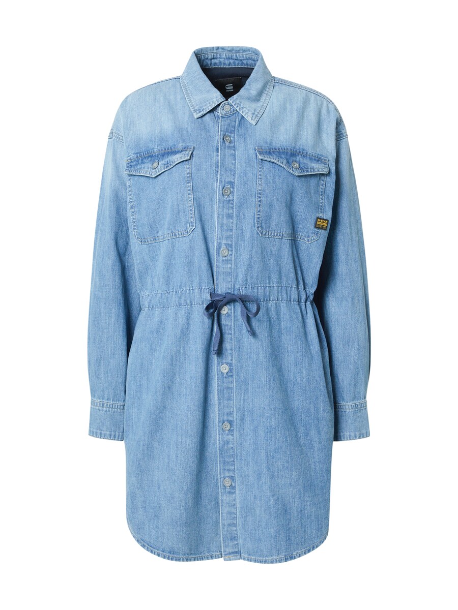 Платье-рубашка G-STAR, синий деним
Платье-рубашка G-STAR, синий деним