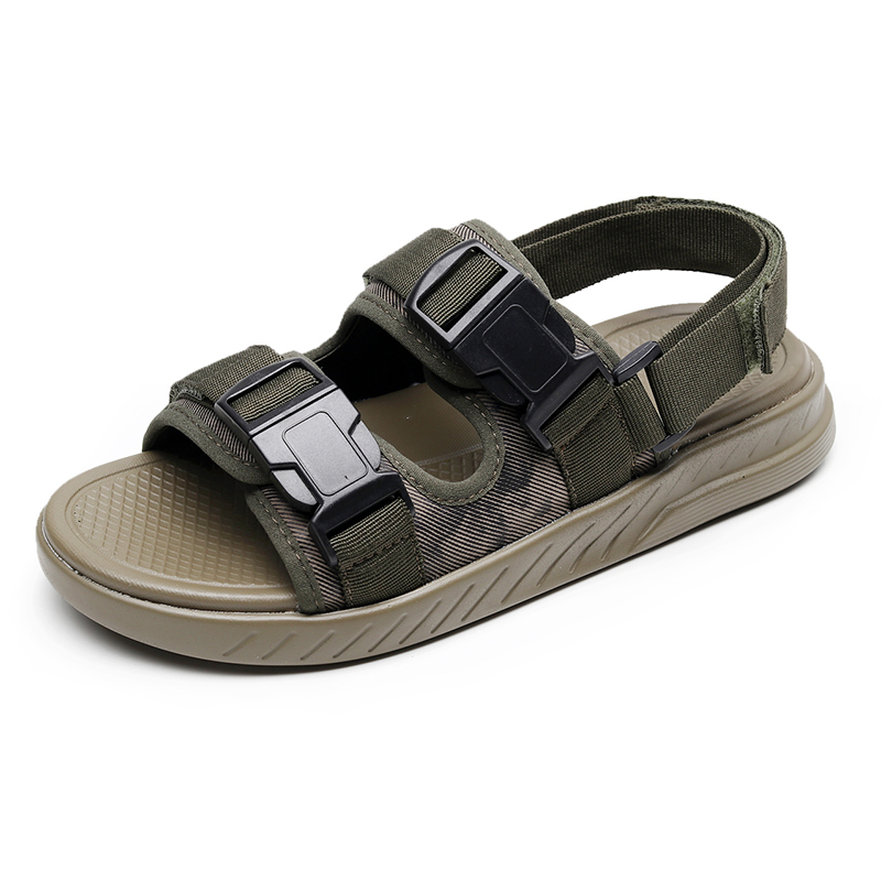 Golofi Пляжные сандалии мужские армейского зеленого цвета 
Golofi Пляжные сандалии мужские армейского зеленого цвета