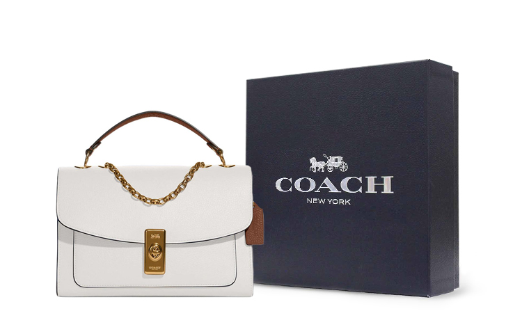 COACH Сумка через плечо из галечной кожи
COACH Сумка через плечо из галечной кожи