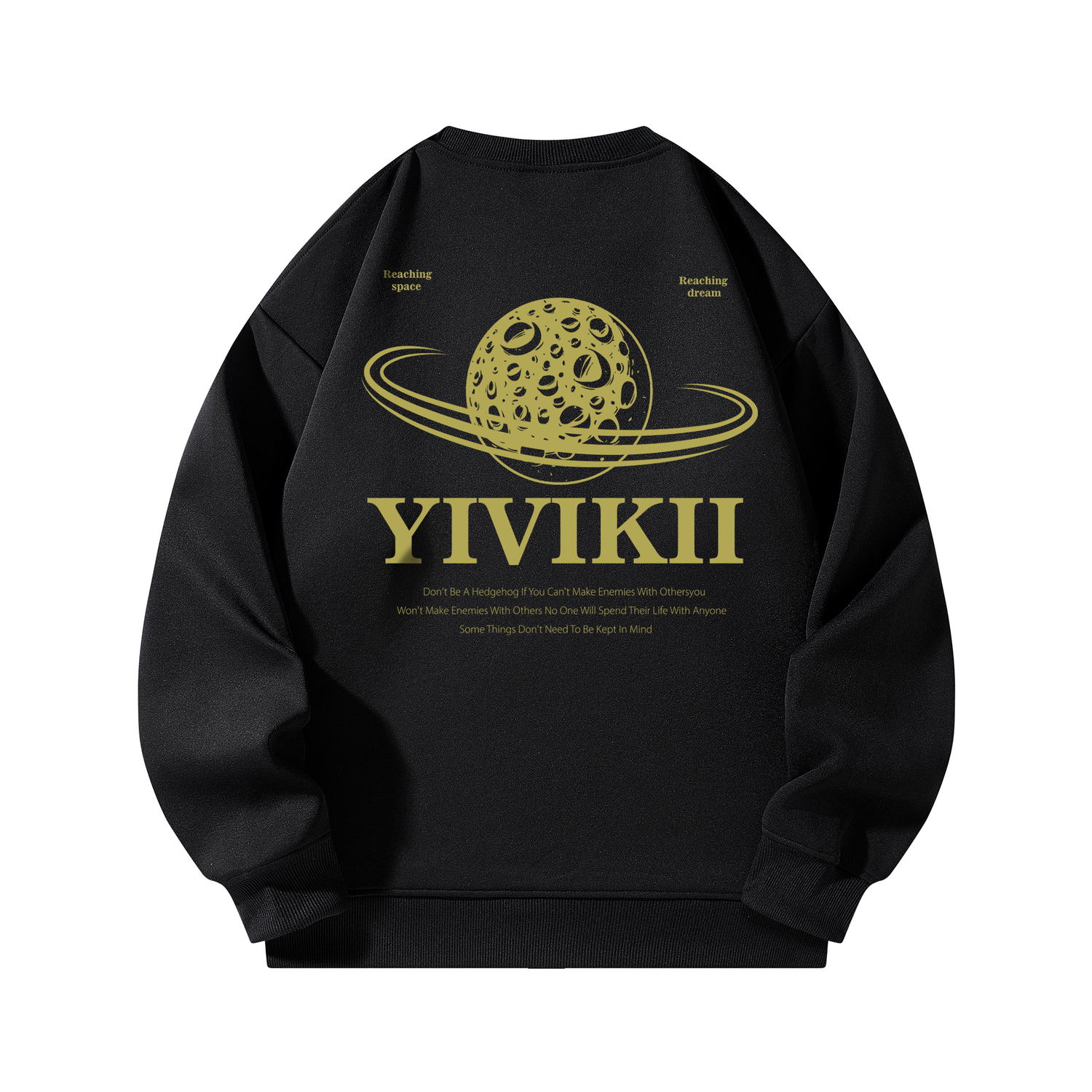 Свитшот мужской YIVIKII, черный
Свитшот мужской YIVIKII, черный