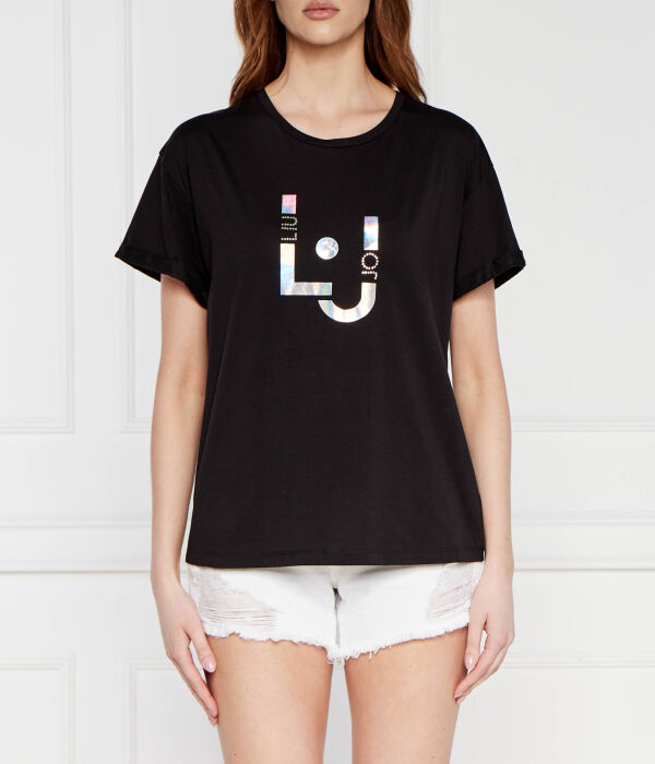 Футболка женская Liu Jo Beachwear с логотипом, черный
Футболка женская Liu Jo Beachwear с логотипом, черный